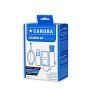 Caruba Kit pulizia lenti con pompetta penna brush pennello e pezza microfibra