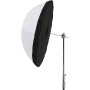 Godox Diffusore 105cm nero e argento per ombrello parabolico traslucido