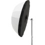 Godox Diffusore 130cm nero e argento per ombrello parabolico traslucido