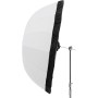 Godox Diffusore 165cm nero e argento per ombrello parabolico traslucido