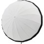 Godox Diffusore 165cm nero e argento per ombrello parabolico traslucido