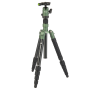 Fotopro X-Go Gecko Treppiede in alluminio verde fotocamere