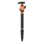 Fotopro X-Go Gecko Treppiede in alluminio arancione fotocamere