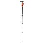 Fotopro X-Go Gecko Treppiede in alluminio arancione fotocamere
