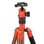 Fotopro X Go Chameleon treppiede in alluminio Arancio 4 sezioni fotocamera