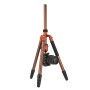 Fotopro X Go Predator Treppiede arancio per focamere 12kg di capacità 