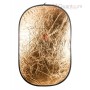 Quantuum pannello riflettente 180x120 figura intera silver/gold richiudibile con sacca