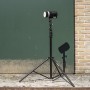 Caruba LS-8 270cm Stativo fotografico pneumatico flash da studio spigot orientabile carico 4,5Kg