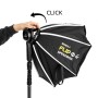 SMDV Speedbox Flip24G Kit con S Adapter per Flash Da Slitta e Godox AD200