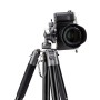 Fotopro Free 1 Aluminium Treppiede Grigio e Nero
