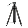 Fotopro DV 3 Treppiede Video in Fibra di Carbonio