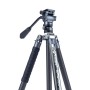 Fotopro X aircross 3 Treppiede Video in Fibra di Carbonio Grigio