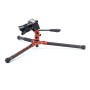Fotopro X aircross 3 Treppiede Video in Fibra di Carbonio Arancione