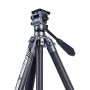 Fotopro X aircross 3 Lite Treppiede Video in Fibra di Carbonio Grigio