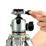 7 - Fotopro T1 Plus Treppiede in fibra di carbonio con testa a sfera capacità 20 Kg