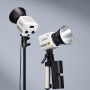 4 - Godox ML60II BI Portable LED Light Bi Color con AK B01 maniglia con staffa per batterie NP-F