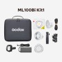 Godox ML100Bi Bi color LED video light Kit 1 Led Compatto da 120W