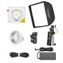 Godox ML100Bi Kit Personalizzato illuminatore led 120W tascabile Godox Mount Softbox 30x30