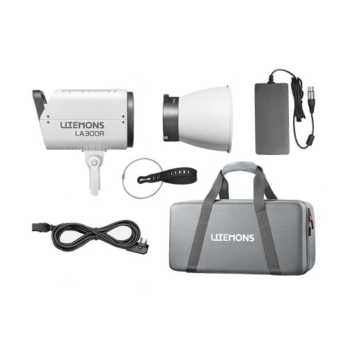 1 - Godox Litemons LED Video Light Kit LA300R K1