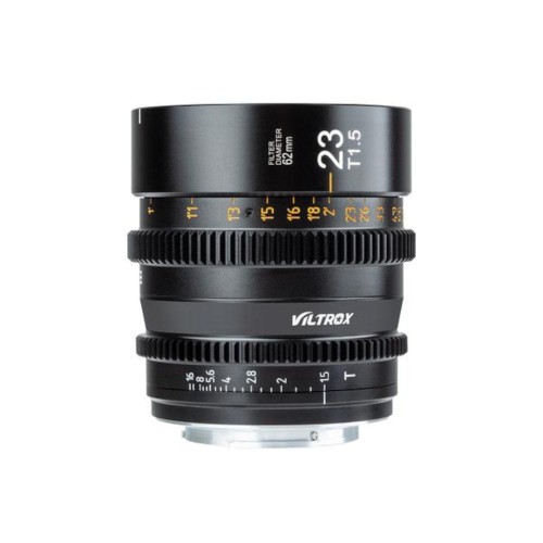 1 - VILTROX OBIETTIVO CINE APS-C MF 23MM /T1.5 SONY E-MOUNT
