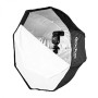 1 - Godox ombrello softbox 95cm studio flash speedlite