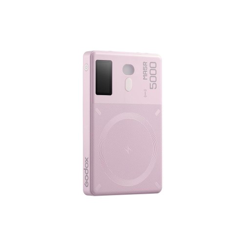 1 - Godox MA5R Mobile Power Bank e LED RGB - Rosa