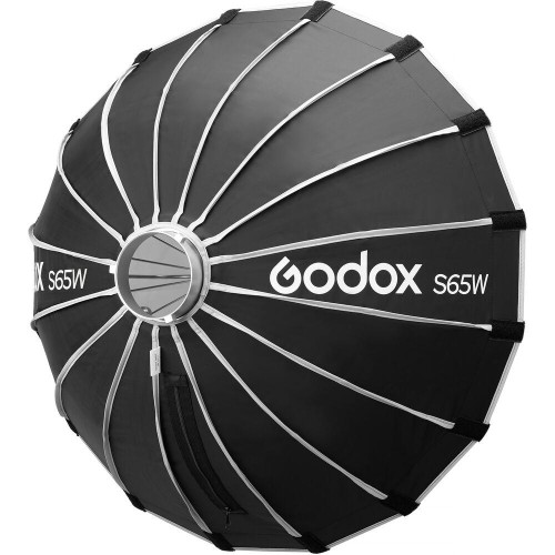 1 - Godox S65W Softbox Multifunzionale Bowens Mount Interno Bianco