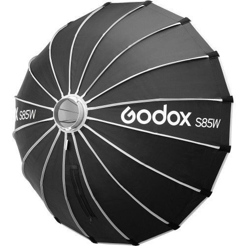 1 - Godox S85W Softbox Multifunzionale Bowens Mount Interno Bianco