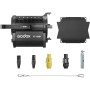Godox F7 120Bi K1 Bi color LED Fresnel Light ( Hang Mount )