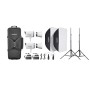 1 - Godox Litemons LA150R RGB LED Video Light 2 light kit
