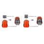 F Stop Guru 4 AIR 24 Litri Zaino Versione Maschile Nero Antracite con ICU Inclusa