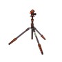 3 - 3 Legged Thing Treppiede in Fibra di Carbonio Punks Brian 2.0 con Airhed Neo 2.0 Nero e Arancione
