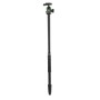 6 - Fotopro X Go Chameleon treppiede in alluminio Verde 4 sezioni con Testa a Sfera FPH-52Q