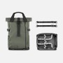 WANDRD PRVKE 21L Wasatch Green Photo Bundle V4 Zaino Fotografico con Cube V2 Incluso
