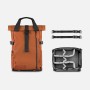 WANDRD PRVKE 21L Sedona Orange Photo Bundle V4 Zaino Fotografico con Cube V2 Incluso