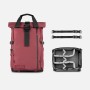 WANDRD PRVKE 31L Rhone Burgundy Photo Bundle V4 Zaino Fotografico con Cube V2 Incluso
