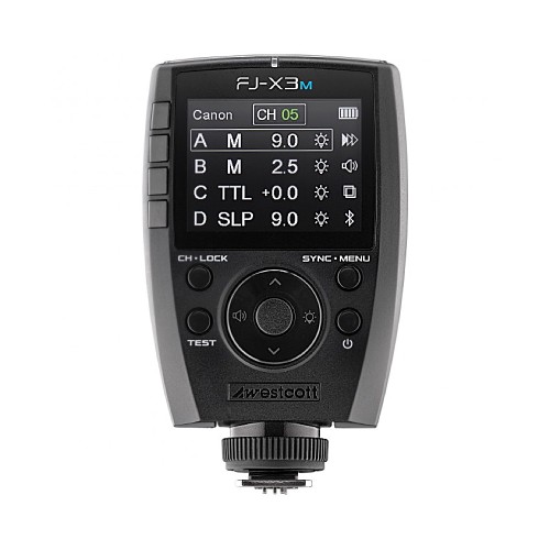 1 - Westcott FJ X3m Trigger Wireless Universale 2.4GHz TTL e HSS Compatibile Canon, Nikon, Fujifilm, Panasonic, Olympus