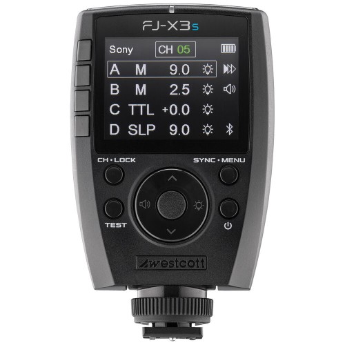 1 - Westcott FJ X3s Wireless Trigger 2.4GHz TTL e HSS con attacco Sony mount
