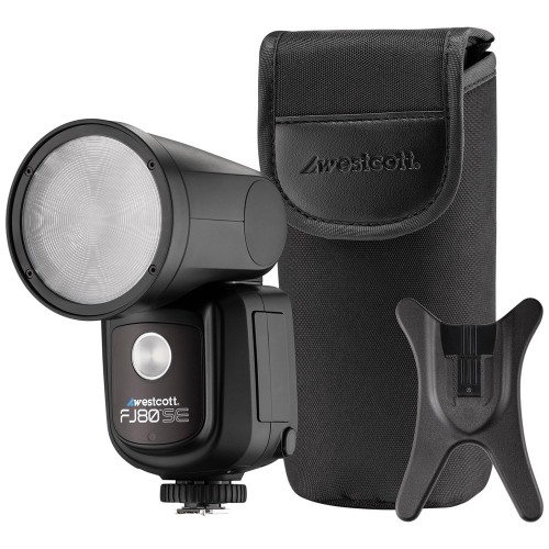 1 - Westcott FJ80 SE S Speedlight 80Ws per Fotocamere Sony con Testa Tonda