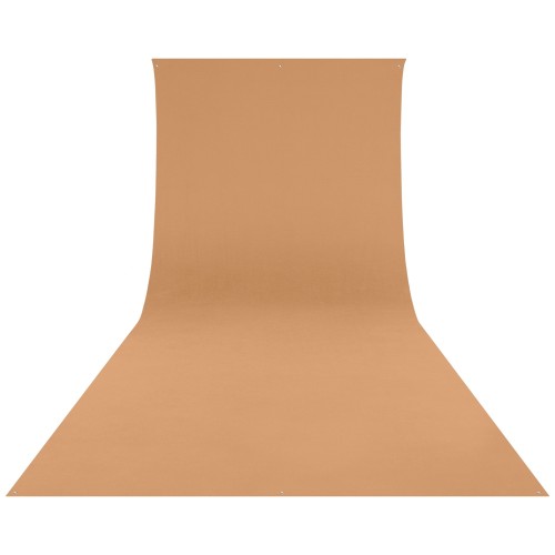 1 - Westcott Wrinkle-Resistant Fondale Fotografico 2,7 x 6,1m Sfondo Marrone Zucchero di Canna