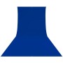 1 - Westcott Wrinkle-Resistant Fondale Fotografico 2,7 x 6,1m Sfondo Blu Chroma key