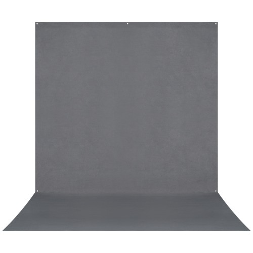 1 - Westcott X-Drop Pro Wrinkle - Fondale Antipiega in Tessuto Lavabile - Grigio Medio (2,4 x 4 m)