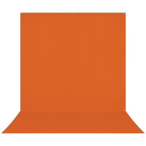 1 - Westcott X-Drop Pro Wrinkle - Fondale Antipiega in Tessuto Lavabile - Arancione (2,4 x 4 m)