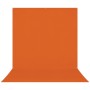 1 - Westcott X-Drop Pro Wrinkle - Fondale Antipiega in Tessuto Lavabile - Arancione (2,4 x 4 m)