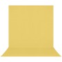 1 - Westcott X-Drop Pro Wrinkle - Fondale Antipiega in Tessuto Lavabile - Giallo Canarino (2,4 x 4 m)