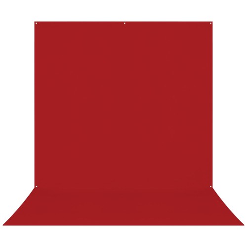 1 - Westcott X-Drop Pro Wrinkle - Fondale Antipiega in Tessuto Lavabile - Rosso (2,4 x 4 m)