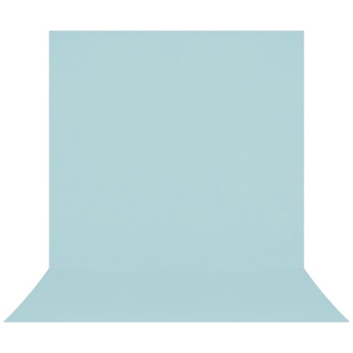 1 - Westcott X-Drop Pro Wrinkle - Fondale Antipiega in Tessuto Lavabile - Celeste (2,4 x 4 m)