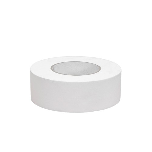 1 - Caruba Gaffer Tape Bianco 50m x 5cm - Nastro Telato Adesivo Professionale Tendi Fondale