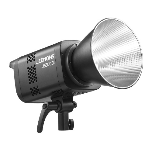 Godox LE200Bi Nero Litemons Bi Color Luce Video LED 200W CRI 98 monotorcia e parabola