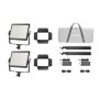 1 - Godox LP1200Bi K2 Nero Litemons Bi color Pannello LED Kit da 2 pezzi